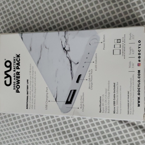 CYLO Cell Phone Portable Power - Picture 2 of 3
